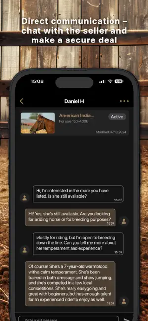 Equestrian: Horse trading app screenshot 4