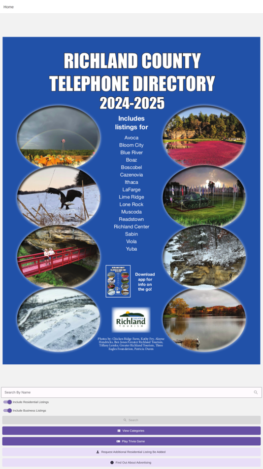 Richland County Directory 24/5 (iOS) 由: Michael Adsit