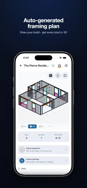 Wood Framing Planner screenshot 1