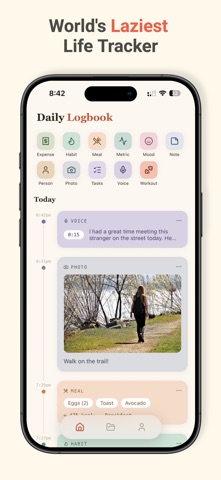 Log Anything: Life Tracker Screenshot 1 of 10
