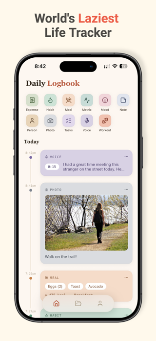 Log Anything: Life Tracker Screenshot 1 of 10