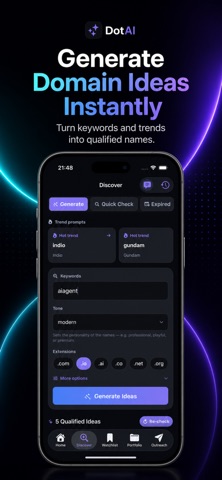 DotAI : AI Domain Manager screenshot