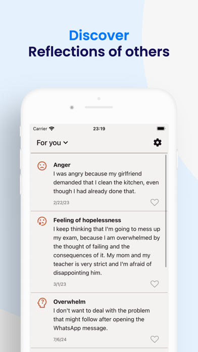 Feelway: AI for Mental Health Screenshot