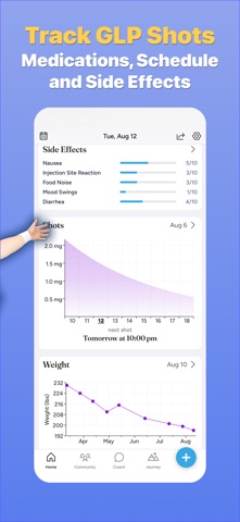 Vivy: GLP1 & GLP 1 Tracker screenshot