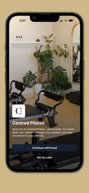 Centred Pilates screenshot 1