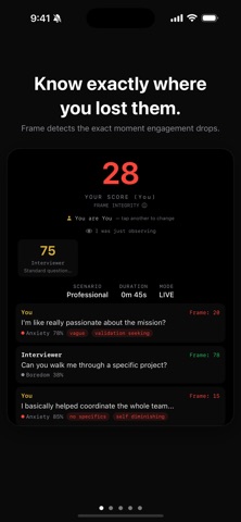 Frame - Conversation AI screenshot