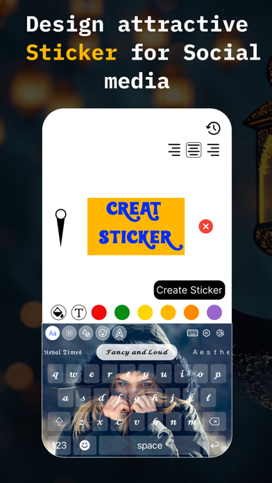 Fonts Keyboard - Cool Fonts Screenshot