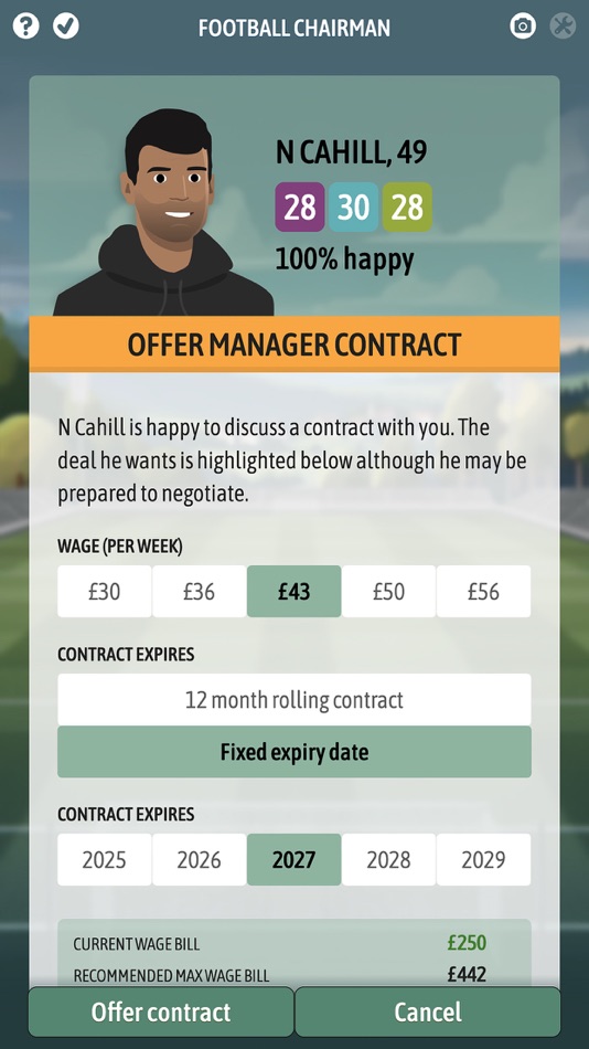 #4. Football Chairman Pro 2 (iOS) De: Underground Creative