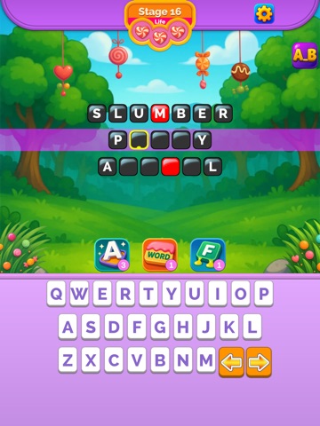 A Word Chain Game iPad screenshot
