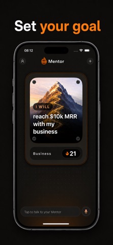 Mentor AI Accountability Screenshot 2 of 4