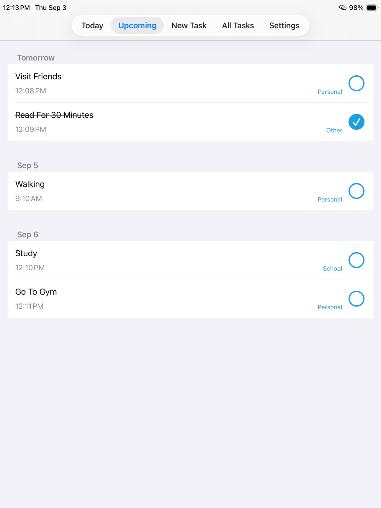 Screenshot 6 of Priorify - To Do List