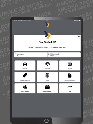 APAA Proteção Veicular iPad screenshot