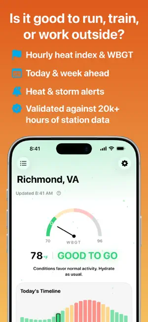 Wet Bulb Temperature: Swelter screenshot 1