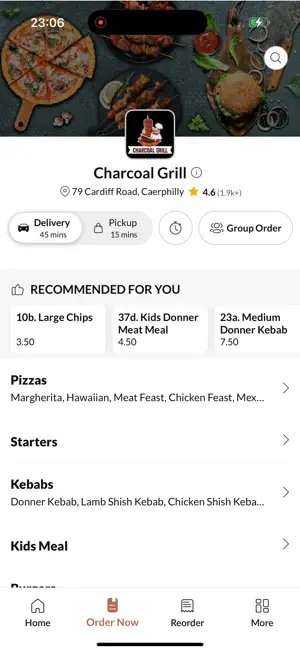 Charcoal Grill Caerphilly screenshot 3