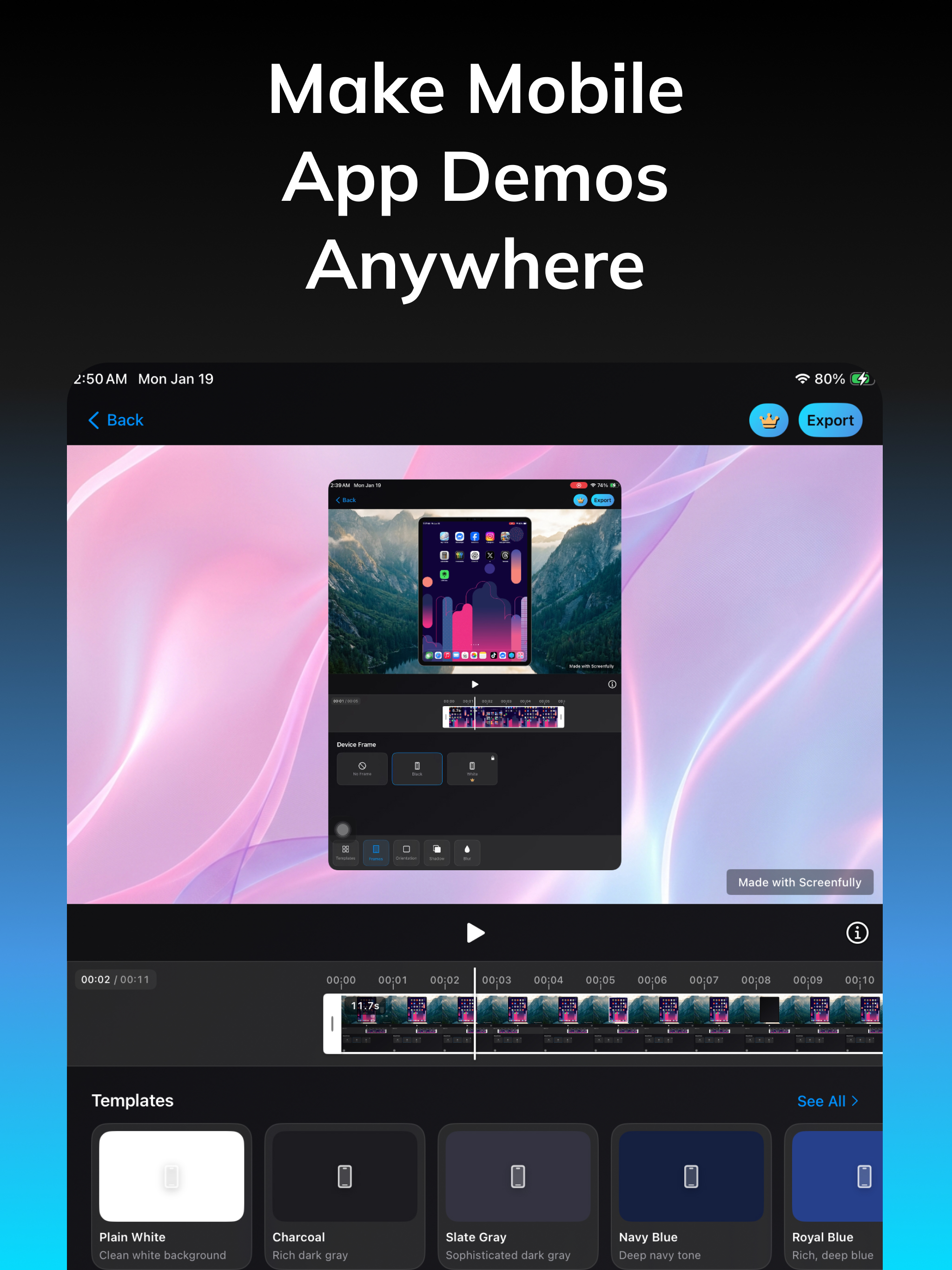 Screenfully: App Demo Creator screenshot 9