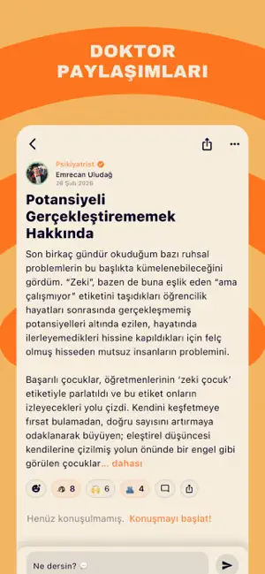 İyimiyiz? Anonim Destek! iPhone screenshot 4