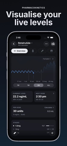 Milligram - Peptide Tracker Screenshot 5 of 9