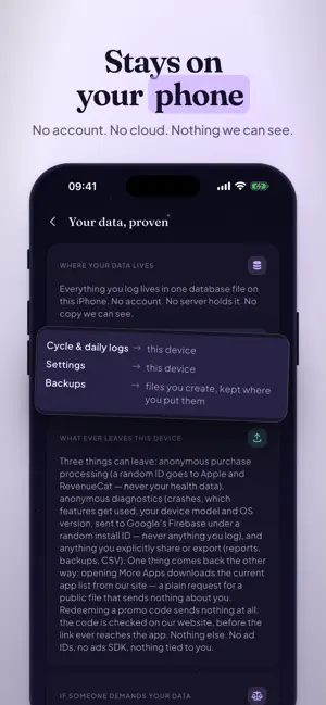 Athena: Period & Cycle Tracker screenshot 4