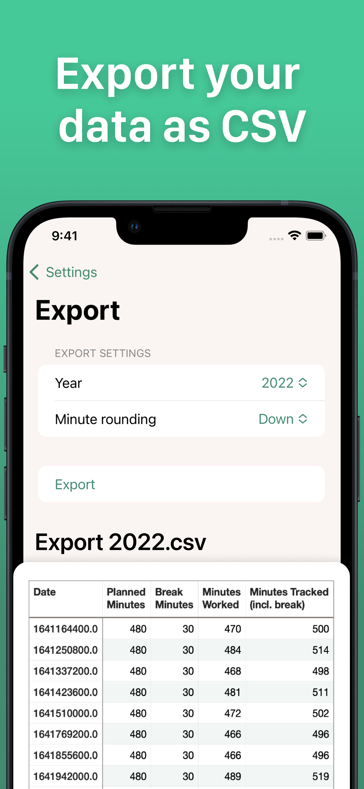 Clocking: Work Hours Tracker screenshot 6