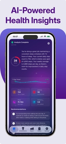 Step Tracker Pedometer Stepsio screenshot