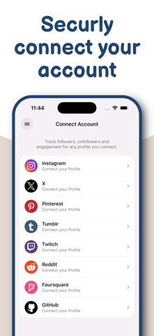 Followers Pro, App Store screenshot