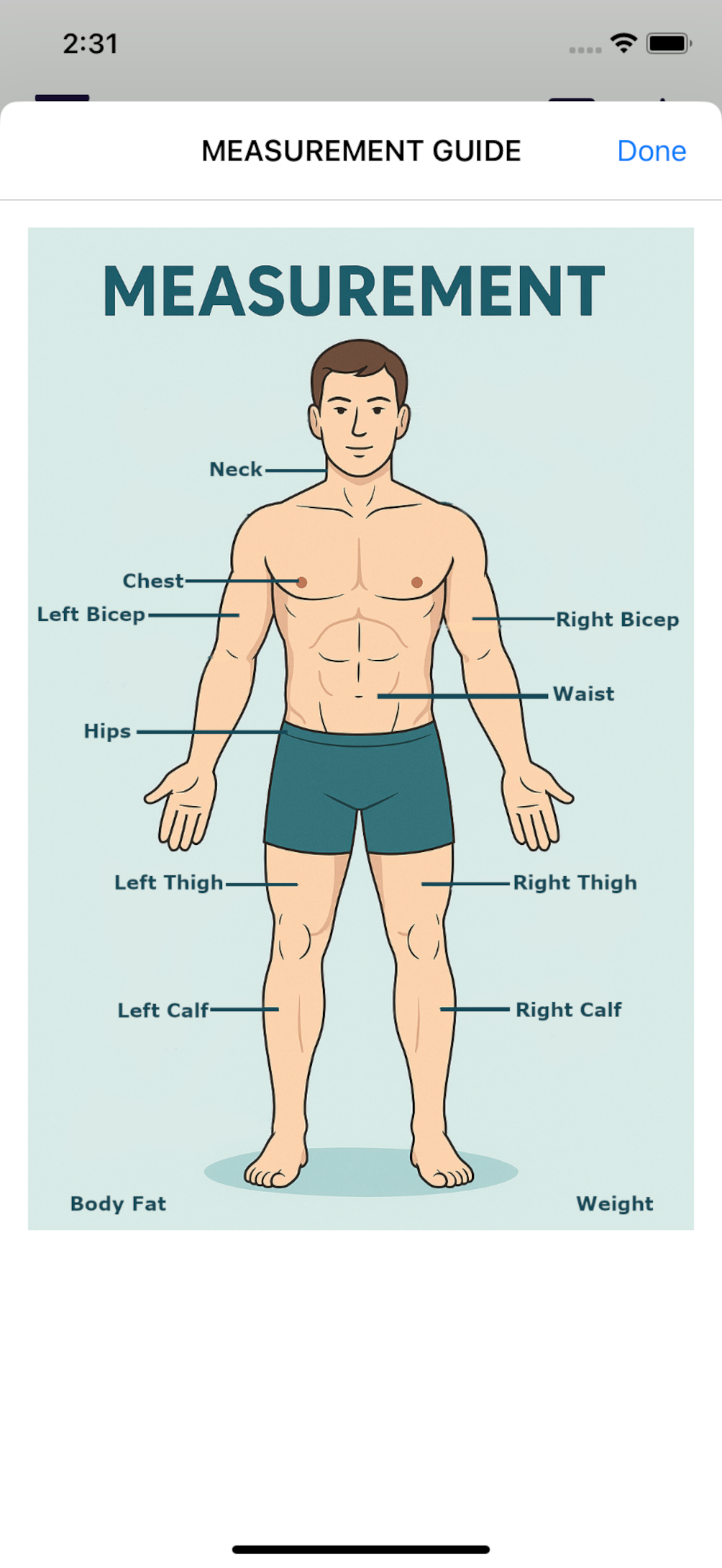 PumpPal-Physical Activity logs