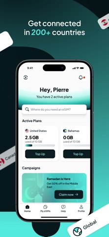ROWM: eSIM for travel & data Screenshot 2 of 5