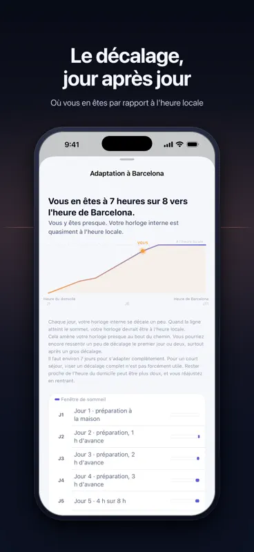 Driftwise : décalage horaire screenshot 2 of 5