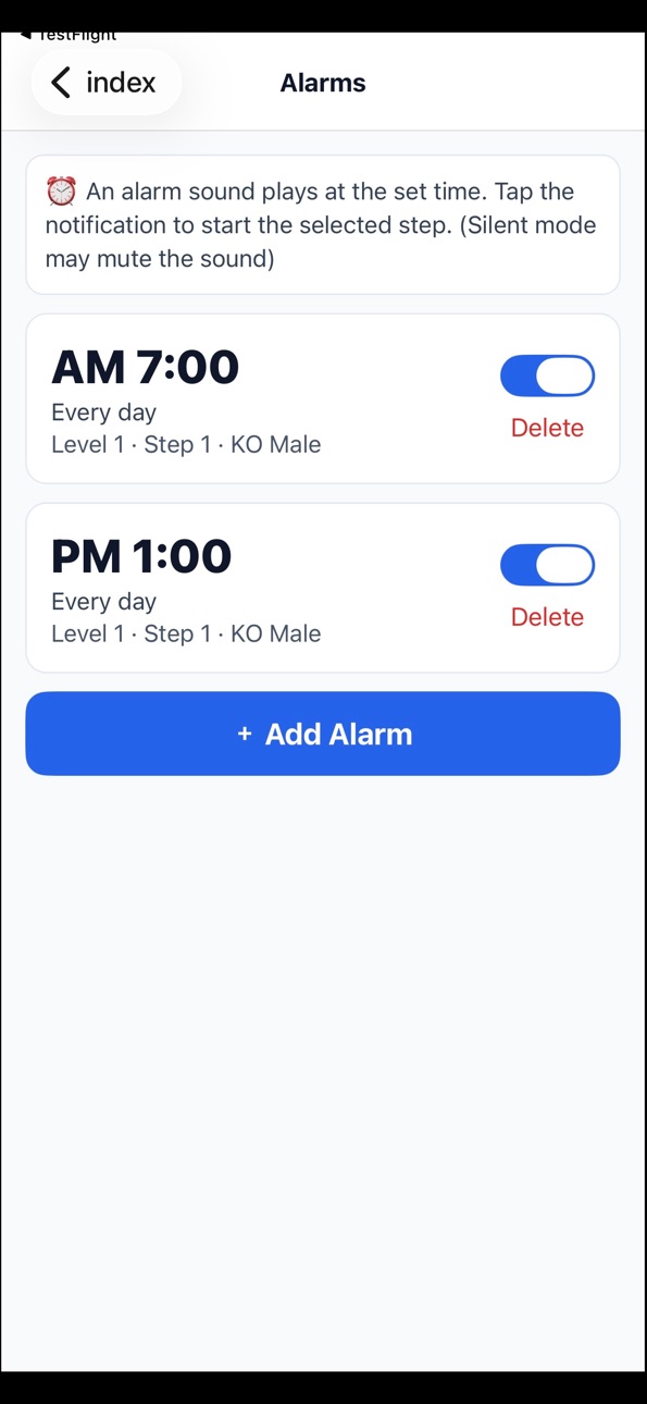 iPhone screenshot