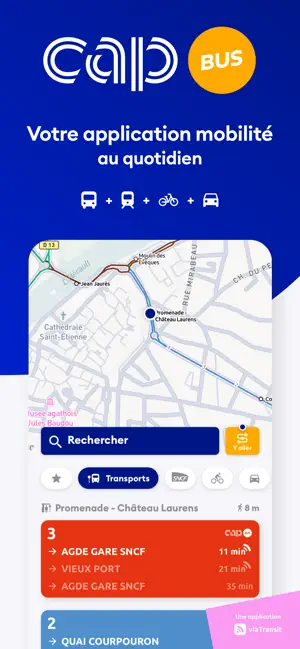 Cap Bus iPhone screenshot 1