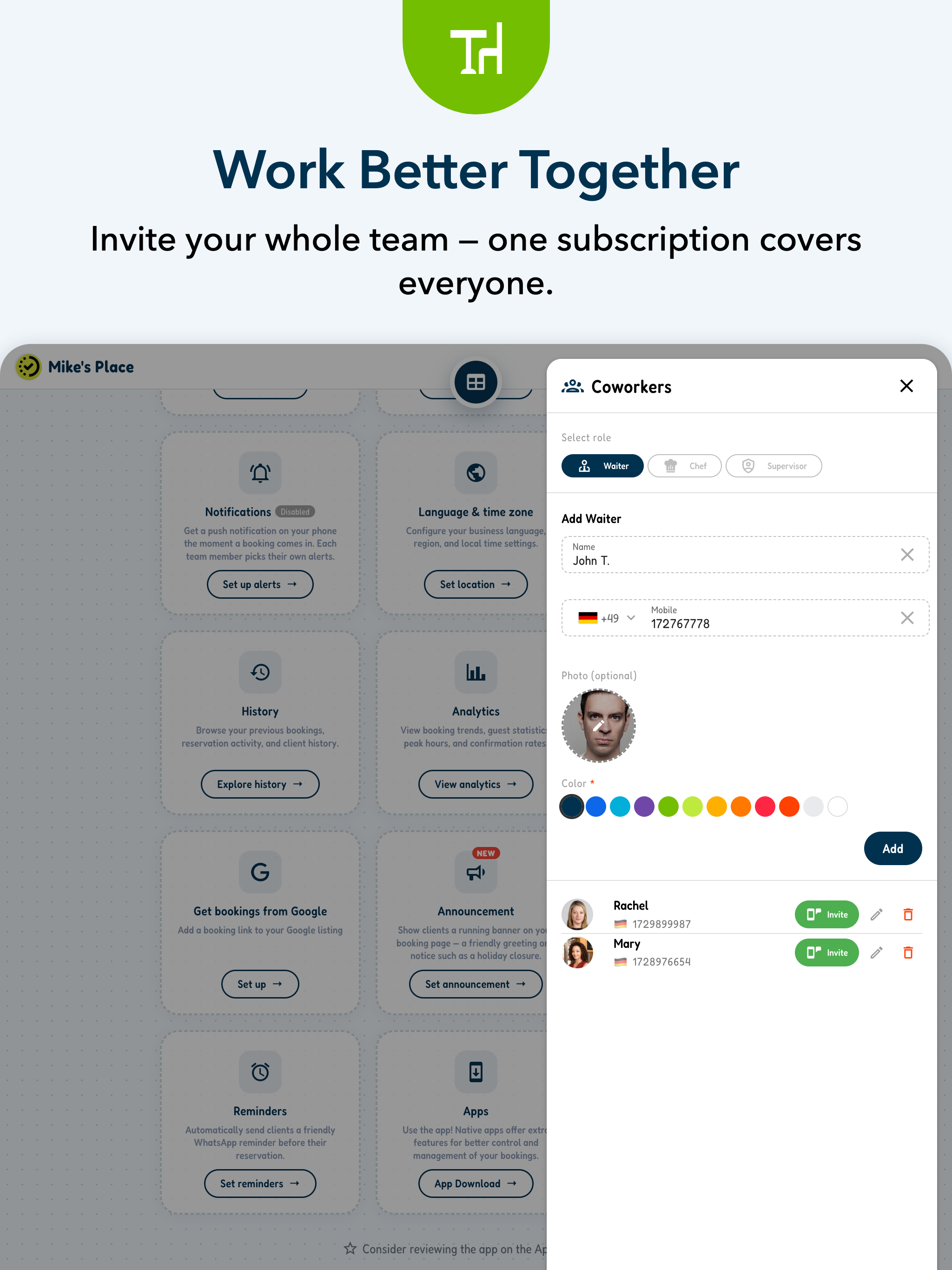 ResTa Restaurant Reservations screenshot 15