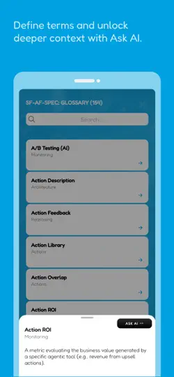 Salesforce Agentforce Prep: AI iPhone Screenshot 6