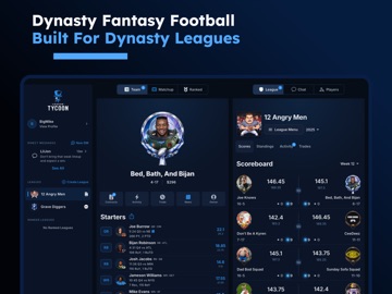 League Tycoon Fantasy Football iPad screenshot