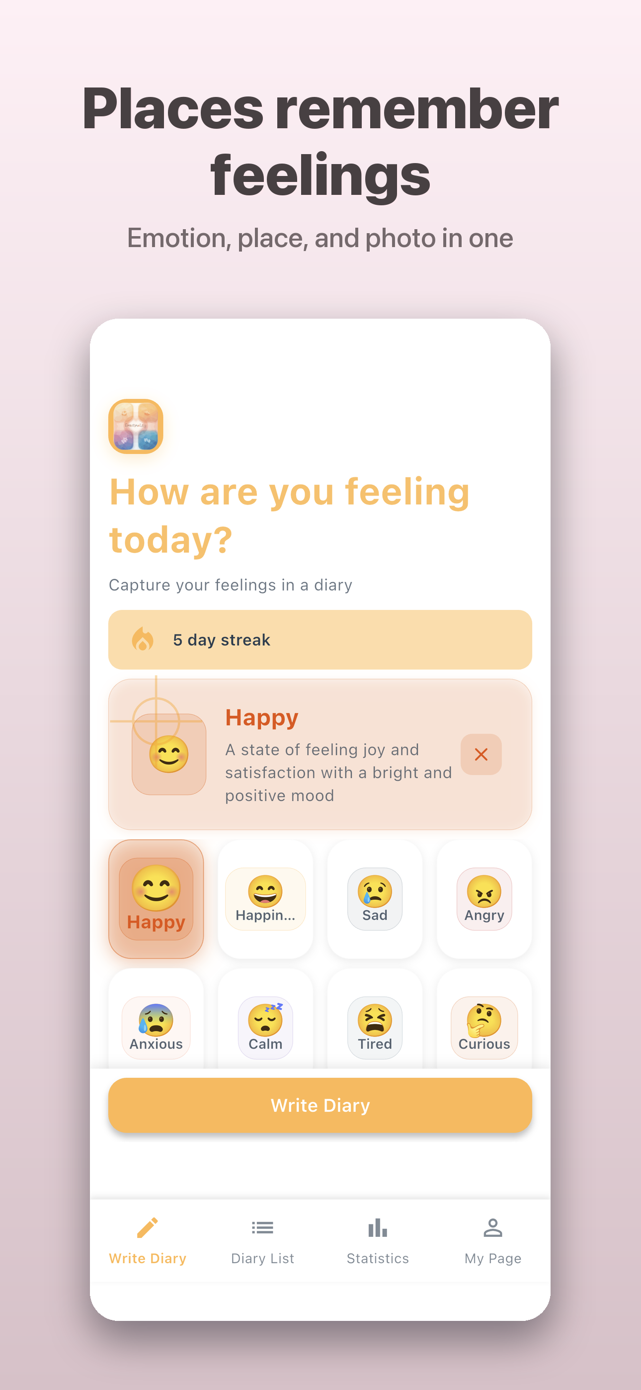 Emotion Log : 감정을 기록하세요. screenshot 6