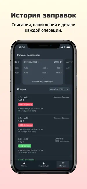 Rusoil iPhone screenshot 2