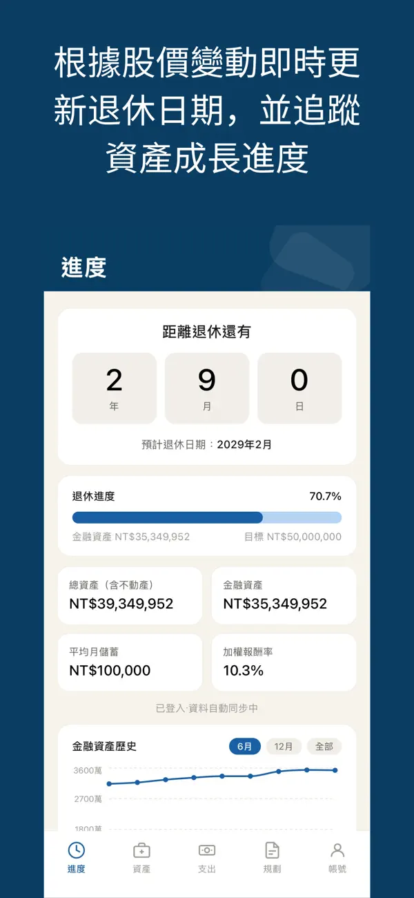Screenshot #3 pour 退休倒數