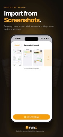 FolioX: Stock & Crypto Tracker Screenshot 6 of 6