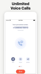 2nd Line - Second phone number screenshot