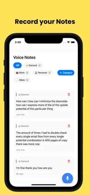 Voice Note: Audio Notes AI screenshot 2