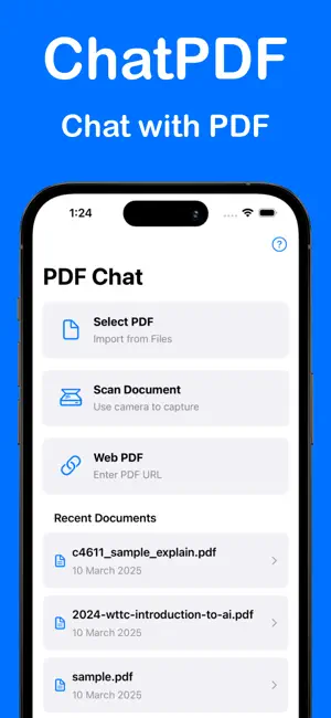 ChatPDF - AI Chat With PDF Doc screenshot 1