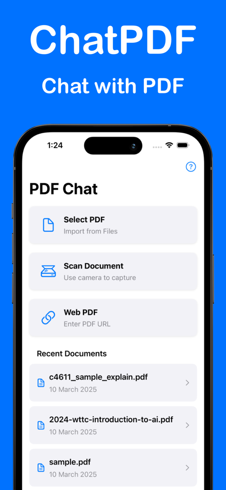 ChatPDF - AI Chat with PDF screenshot 1