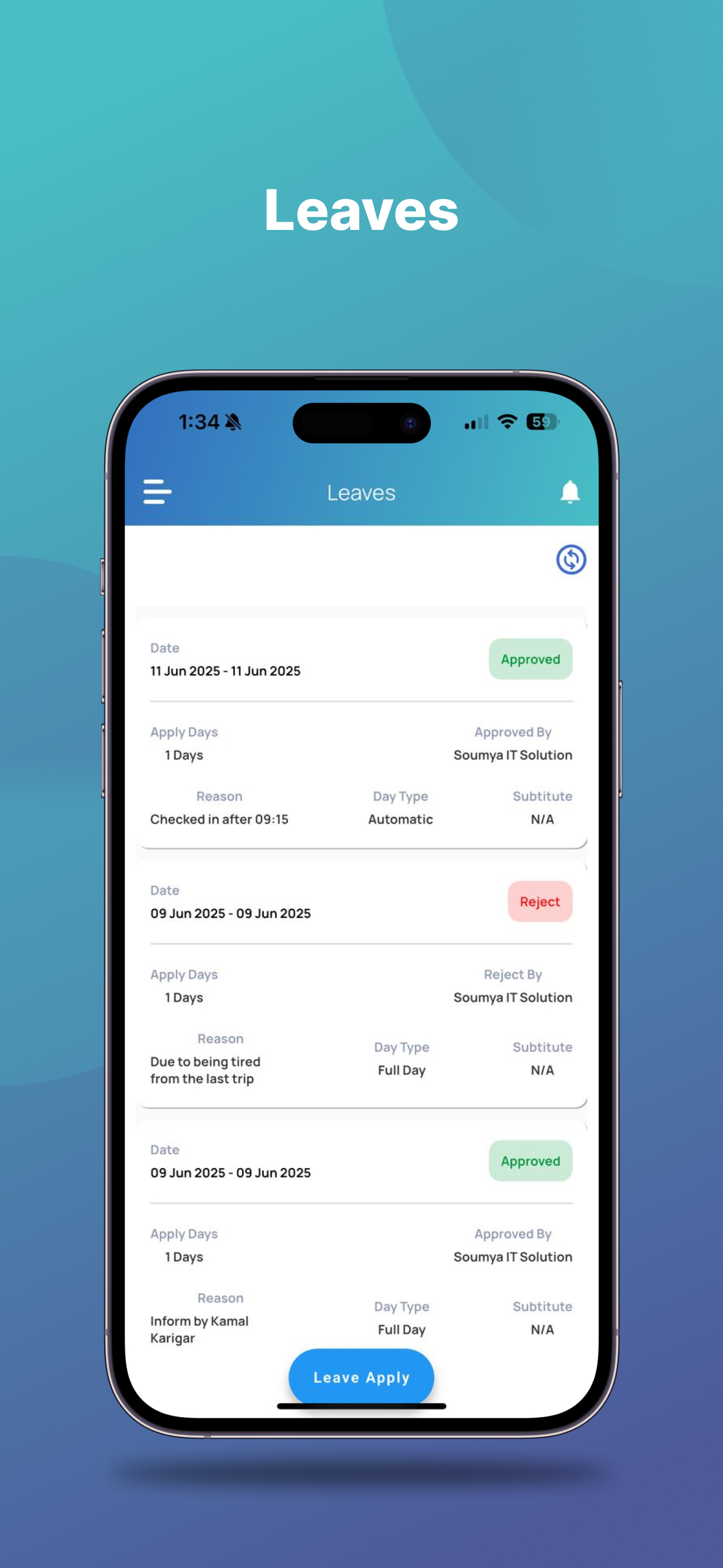 SIT Management screenshot 3