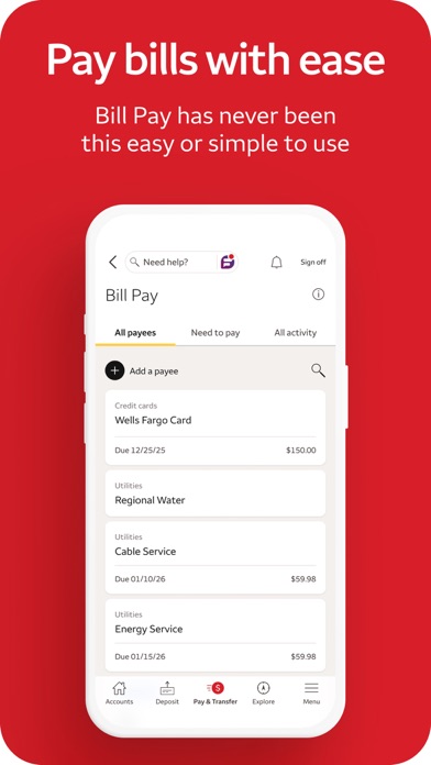 Wells Fargo Mobile® screenshot 5