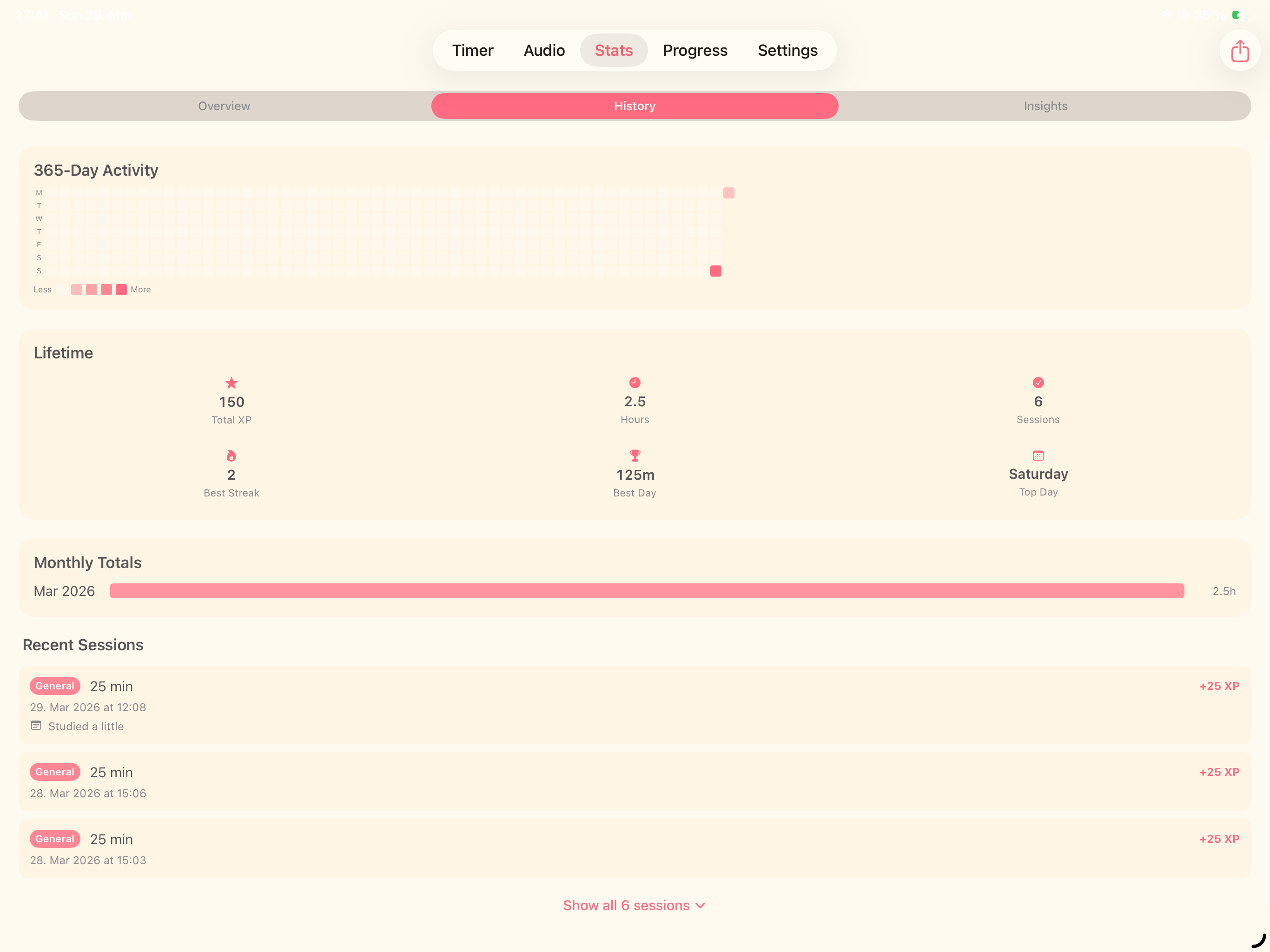 FocusXP: Pomodoro Timer & Lofi