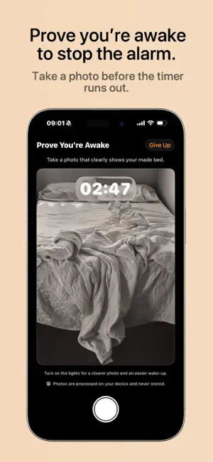 Snoozed: Wake up or pay up screenshot 2