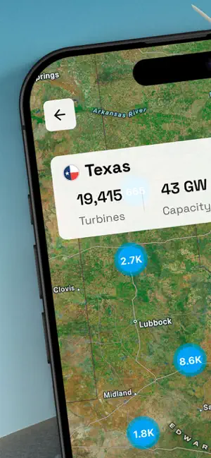 US Wind Turbine Explorer screenshot 1