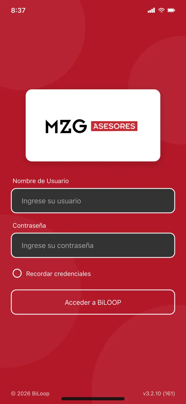 Screenshot #1 pour MZG Asesores