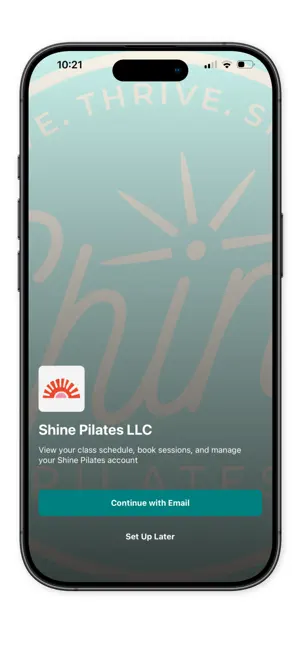 Shine Pilates NV screenshot 1
