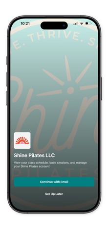 Shine Pilates NV screenshot