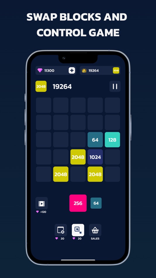 #7. 2048 Pro: Number Puzzle (iOS) 由: Playsquare